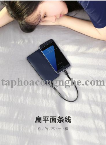 Ugreen 30675 0.5M màu Đen Cáp sạc truyền dữ liệu USB 2.0 sang MICRO USB dáng dẹt US118 30030675